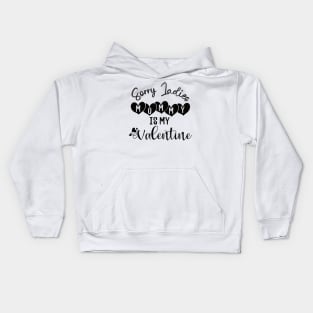 sorry ladies mommy is my valentine Kids Hoodie